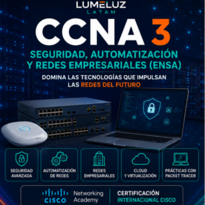 CCNA III: Seguridad, automatización y redes empresariales (ENSA)