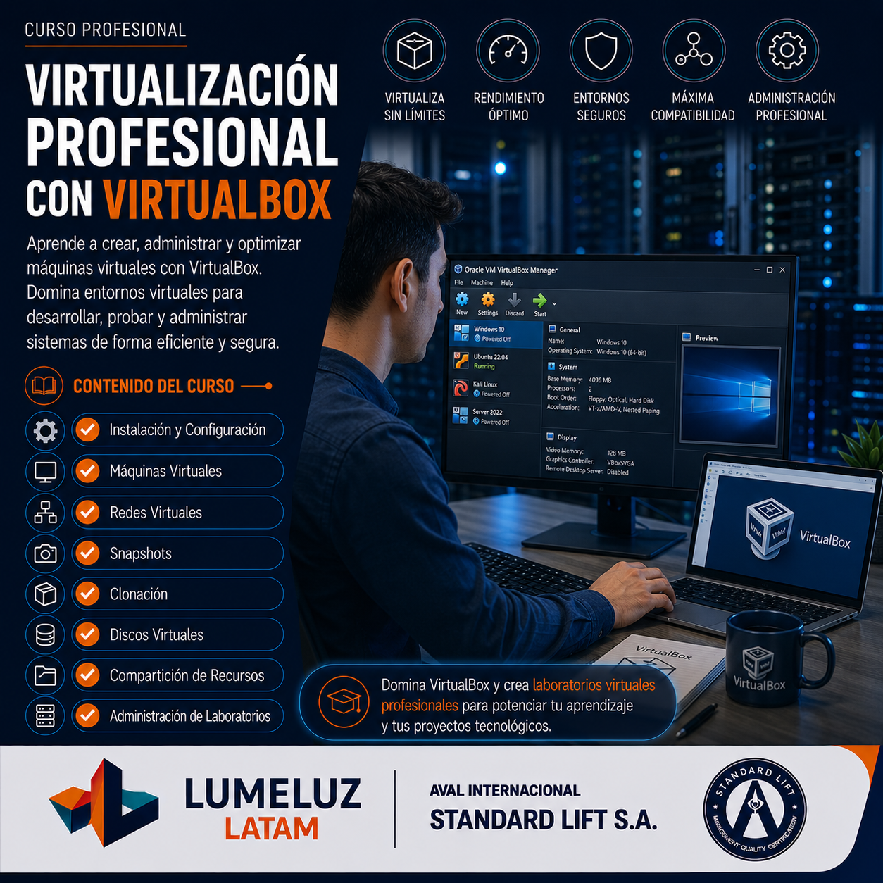 Virtualización Profesional con VirtualBox