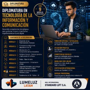 Diplomatura en TecnologĂa de la InformaciĂ³n y ComunicaciĂ³n